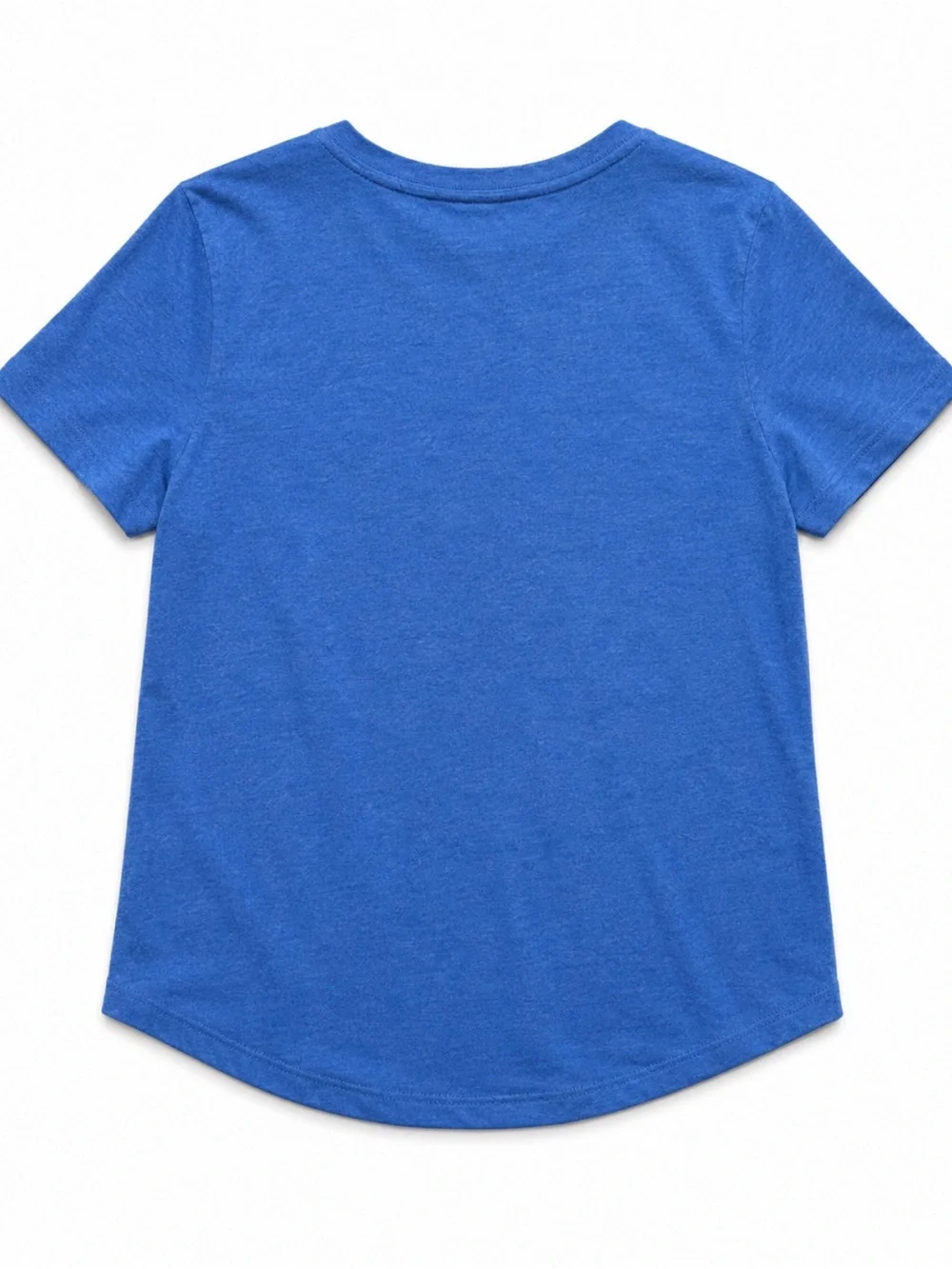 Old Navy Girls' Heather Royal Blue Short Sleeve Tee